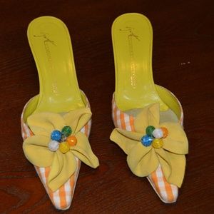 Giuseppe Zanotti yellow heels